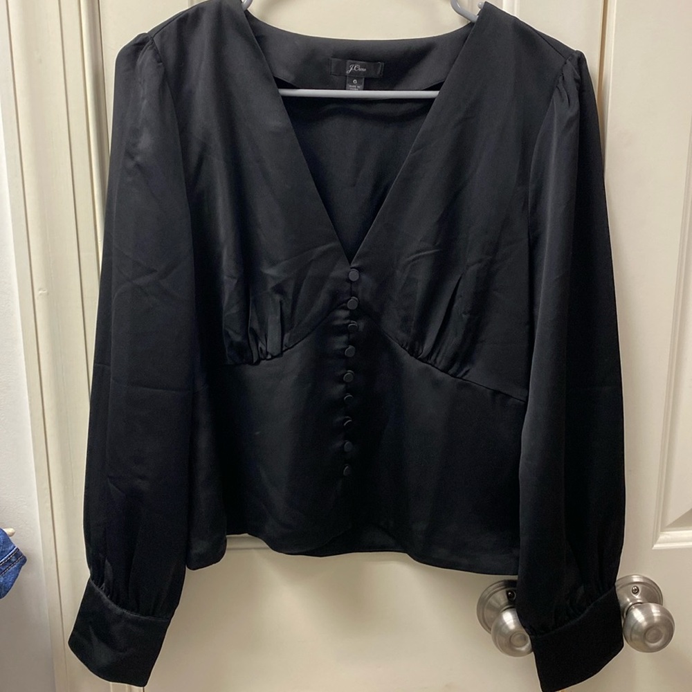 JCrew Top size 6 in Black